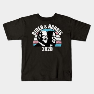 Vote Biden Harris President Trans Pride Flag Joe Kamala 2020 Kids T-Shirt